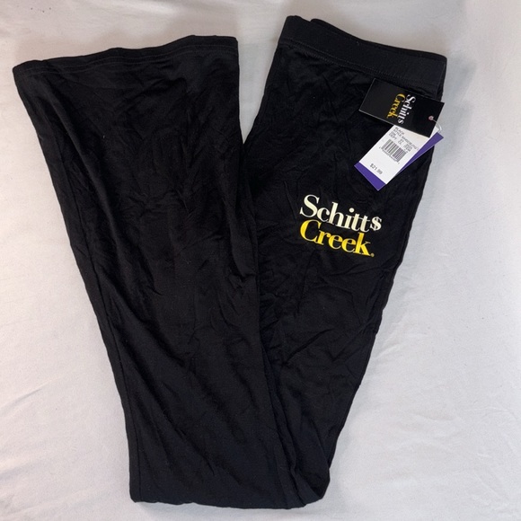 Schitt’s Creek Pants - 🆕 Schitt’s Creek Buttery Soft Black Branded Flare Leggings (Many Sizes)